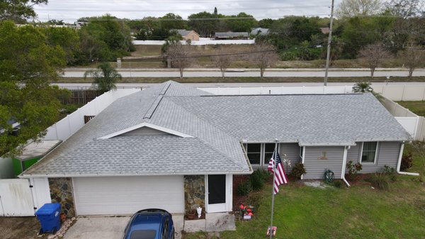 Insurance claim roof project - This client called about roof leaks, and upon our site investigation, we found evidence of storm damage. We advised the client, provided a storm damage report with an estimate. After filing a claim, we met with the adjuster to assess the roof together, and then referred the client to an attorney for support in her claim. Once her claim was complete, we were called back in to complete the roof installation. Insurance claim roof project - This client called about roof leaks, and upon our site investigation, we found evidence of storm damage. We advised the client, provided a storm damage report with an estimate. After filing a claim, we met with the adjuster to assess the roof together, and then referred the client to an attorney for support in her claim. Once her claim was complete, we were called back in to complete the roof installation.
