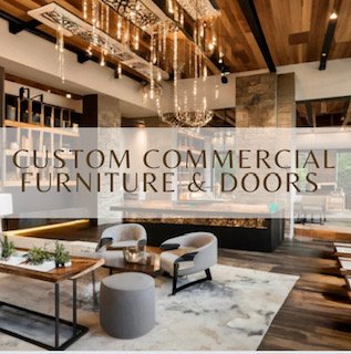 Custom Commercial Furniture and Doors - Set your business apart with custom designed pieces. Custom Commercial Furniture and Doors - Set your business apart with custom designed pieces.