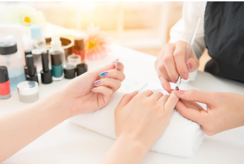 Manicures - MANICURES
– CLASSIC MANICURE: $23
A precise manicure includes cuticle trimming, nail shaping lotion massage and finishes with the polish of your choice.
– THERAPEUTIC MANICURE: $33
Manicure followed by soaking hands in Vitamins & Mineral warm paraffin wax for a boost of moisture for dry skin.
– DELUXE MANICURE: $45
Special Manicure with scented hand mask, hot towel wrap, lotion massage and paraffin treatment for dry skin hands & arms.
*NO-CHIP GEL POLISH IS ADDITIONAL $15 WITH ANY MANICURE AND PEDICURE SERVICE Manicures - MANICURES
– CLASSIC MANICURE: $23
A precise manicure includes cuticle trimming, nail shaping lotion massage and finishes with the polish of your choice.
– THERAPEUTIC MANICURE: $33
Manicure followed by soaking hands in Vitamins & Mineral warm paraffin wax for a boost of moisture for dry skin.
– DELUXE MANICURE: $45
Special Manicure with scented hand mask, hot towel wrap, lotion massage and paraffin treatment for dry skin hands & arms.
*NO-CHIP GEL POLISH IS ADDITIONAL $15 WITH ANY MANICURE AND PEDICURE SERVICE