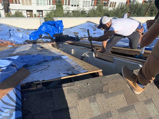 Shingle and Tpo roof system - Removal of old roof and installation of shingles and Tpo systems Shingle and Tpo roof system - Removal of old roof and installation of shingles and Tpo systems