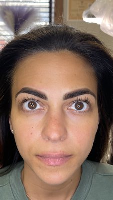 Ombre Brows - Ombre brow service is a semi-permanent makeup technique that creates a soft, gradient effect on the eyebrows. Using a specialized machine, pigment is deposited into the skin, resulting in a natural-looking fullness and definition. The front of the brow appears lighter, transitioning to a deeper shade towards the tail, mimicking the look of filled-in brows with makeup. This service is ideal for individuals seeking a polished, low-maintenance brow appearance that lasts for one to three years, depending on skin type and aftercare. Perfect for enhancing your natural beauty! Ombre Brows - Ombre brow service is a semi-permanent makeup technique that creates a soft, gradient effect on the eyebrows. Using a specialized machine, pigment is deposited into the skin, resulting in a natural-looking fullness and definition. The front of the brow appears lighter, transitioning to a deeper shade towards the tail, mimicking the look of filled-in brows with makeup. This service is ideal for individuals seeking a polished, low-maintenance brow appearance that lasts for one to three years, depending on skin type and aftercare. Perfect for enhancing your natural beauty!