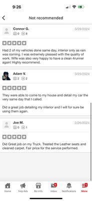 Customer testimonials - I’m creating this section for customers testimonials for everyone to have access too see the customer feedback. Customer testimonials - I’m creating this section for customers testimonials for everyone to have access too see the customer feedback.