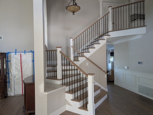 Laguna Hills 2026 - Fun project installing custom "church steps"