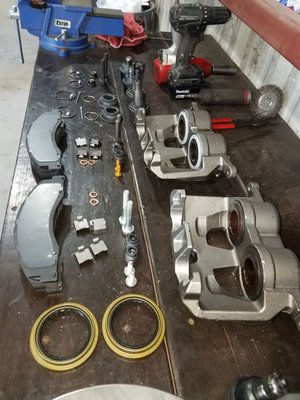 Major brake rebuild - Major brake replacement Major brake rebuild - Major brake replacement