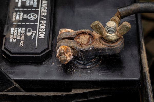 “New Battery, No More Starting Issues” - A weak battery doesn’t just cause slow starts — it can also stress your alternator. This customer’s old battery had low voltage and corrosion. After a quick swap with a new, high-performance battery, the vehicle now starts reliably every time. We recommend checking your battery at least once a year! “New Battery, No More Starting Issues” - A weak battery doesn’t just cause slow starts — it can also stress your alternator. This customer’s old battery had low voltage and corrosion. After a quick swap with a new, high-performance battery, the vehicle now starts reliably every time. We recommend checking your battery at least once a year!
