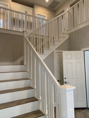 New Homeowners in San Clemente - This house was sold and in need of texture and PAINT. The new homeowners are ecstatic !