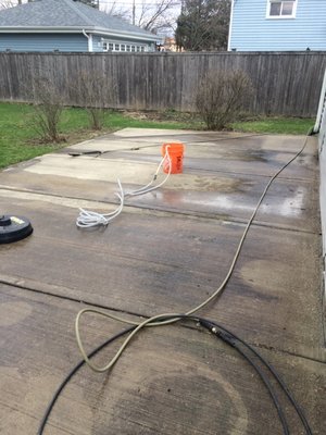 Surface cleaned patio 2020 - Patio had harsh dirt grime and mold we treated it with our solution and surface cleaned for a new like look Surface cleaned patio 2020 - Patio had harsh dirt grime and mold we treated it with our solution and surface cleaned for a new like look