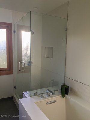 Complete Bathroom Upgrade - This was a complete overhaul of our customers master bathroom. Complete Bathroom Upgrade - This was a complete overhaul of our customers master bathroom.