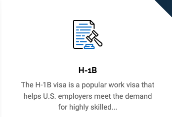 H-1B Work Visa - The H-1B visa is a popular work visa that helps U.S. employers meet the demand for highly skilled labor. H-1B Work Visa - The H-1B visa is a popular work visa that helps U.S. employers meet the demand for highly skilled labor.