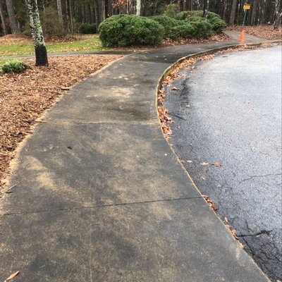 Local Business Entrance Cleaning - A local business contacted us to clean their entrance areas so they could make a better impression to their customers. This included years of organic growth build up that was removed, as well as red clay staining at the building foundation. Local Business Entrance Cleaning - A local business contacted us to clean their entrance areas so they could make a better impression to their customers. This included years of organic growth build up that was removed, as well as red clay staining at the building foundation.
