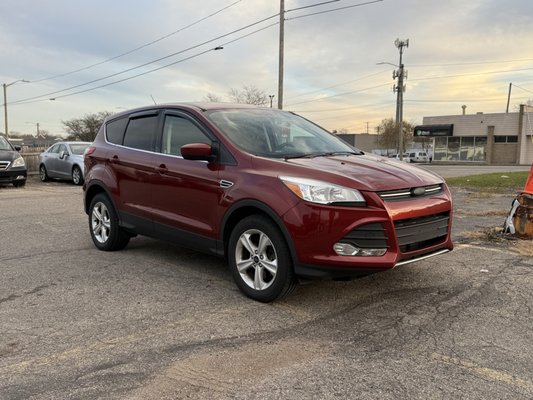 2014 Ford Escape - 2014 Ford Escape – Reliable, Versatile, and Ready to Go!

This 2014 Ford Escape is a great choice if you’re looking for a dependable SUV with a smooth ride, comfortable interior, and excellent everyday practicality. It’s well-maintained, drives great, and is perfect for commuting, road trips, or family use.

Best part? This isn’t the only one. We have multiple Ford Escapes in stock in different years, trims, and colors, so if this one isn’t the perfect fit, we likely have another that is.

📞 Call us today for pricing, availability, and more details.
Inventory moves fast—reach out and let us help you find the right Escape for you!