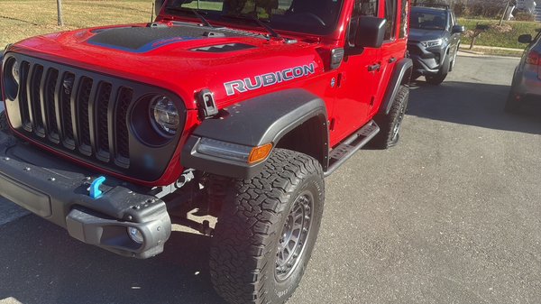 Tire change - This was a lifted up Jeep with mud tires on it. Customer had a nail in it so I took the spare off the back put on vehicle put the bad tire back where the spare went. I would’ve went ahead and plugged it, but customer had insurance on tires. Tire change - This was a lifted up Jeep with mud tires on it. Customer had a nail in it so I took the spare off the back put on vehicle put the bad tire back where the spare went. I would’ve went ahead and plugged it, but customer had insurance on tires.