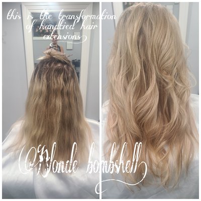 Handtied hair extensions - Some examples of my handited hair extensions. I have weekly appointments available, text 720-275-8794 to book! Instagram: https://www.instagram.com/tarenlovely/ Handtied hair extensions - Some examples of my handited hair extensions. I have weekly appointments available, text 720-275-8794 to book! Instagram: https://www.instagram.com/tarenlovely/