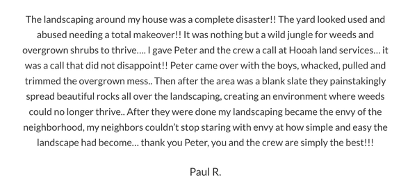 What our customers say about us! - We value what you have to say!