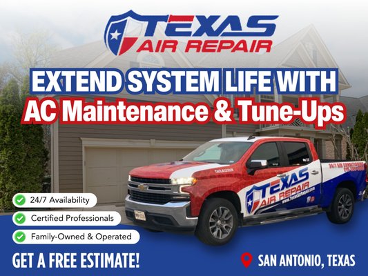 Tune-Ups - Call us to inquire about our tune-up deal and our maintenance plan Tune-Ups - Call us to inquire about our tune-up deal and our maintenance plan