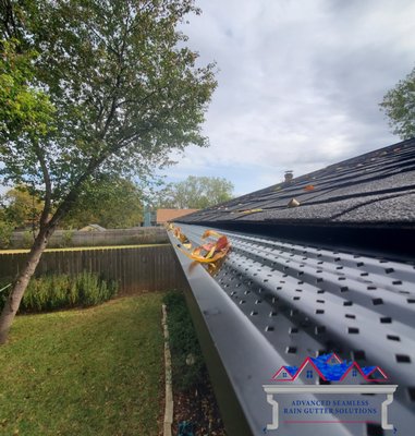 Leaf Protection - Gutter guards, which are also known as Gutter Covers, Gutter Screens, Leaf Guards and Leaf Protection are a protective covering that is placed over the rain gutter allowing the water to enter but are designed to prevent leaves, twigs and other debris from accumulating in the system and obstructing the water flow.