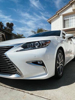 Lexus Ceramic Coating - We provided our mobile ceramic coating service at one of our clients house. The client opted for a 3-5 year ceramic coating. We applied the coating on all trim, windows, wheels and paint. Lexus Ceramic Coating - We provided our mobile ceramic coating service at one of our clients house. The client opted for a 3-5 year ceramic coating. We applied the coating on all trim, windows, wheels and paint.