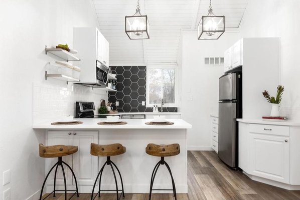 Kitchen Cabinets and Exterior - just a sample of our work