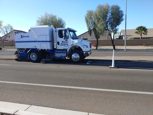 We sweep streets, construction site track out, and parking lots! - We specialize in sweeping up all debris, including the gravel that vacuum trucks leave behind. We can sweep any street, along any shaped curb. Did you spill something? We will respond quickly to emergency spills. First we can pressure wash, then sweep up a concrete spill, or fuel spill. Do you have a dust cop on your back? We do same day construction site track out! We sweep streets, construction site track out, and parking lots! - We specialize in sweeping up all debris, including the gravel that vacuum trucks leave behind. We can sweep any street, along any shaped curb. Did you spill something? We will respond quickly to emergency spills. First we can pressure wash, then sweep up a concrete spill, or fuel spill. Do you have a dust cop on your back? We do same day construction site track out!