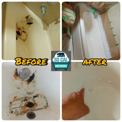 RUST&HOLE REPAIR.
bathtub refinish.
Gloss white
9514101345
https://www.facebook.com/profile.php?id=61555740844854&mibextid=ZbWKwL - repair & refinish BATH TUB
1 DAY JOB RUST&HOLE REPAIR.
bathtub refinish.
Gloss white
9514101345
https://www.facebook.com/profile.php?id=61555740844854&mibextid=ZbWKwL - repair & refinish BATH TUB
1 DAY JOB