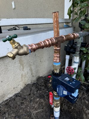 Water Re-Pipe - Replacing Galvanized water lines with copper & pex piping.
