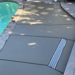 Pool Remodel - in this project, we removed the old broken concrete around the pool. then we compacted and poured new concrete all around the pool. Pool Remodel - in this project, we removed the old broken concrete around the pool. then we compacted and poured new concrete all around the pool.