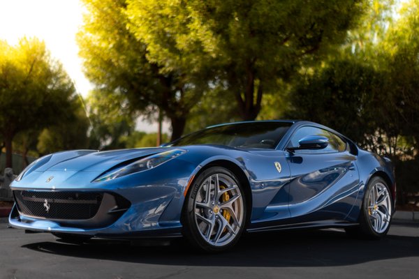 Ferrari 812 Superfast Paint Protection - This Ferrari 812 Super fast was protected with Xpel Ultimate paint protection film on the front end and rockers. The remaining areas of the vehicle has Feynlab Self Heal Plus ceramic coating applied. This vehicle will self heal swirls and light scratches. Its protected from rock chips and every day mishaps.