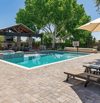 CoolDeck Pool Coating - Our cool deck system is specially designed to reflect heat and reduce surface temperature, keeping your pool area enjoyable no matter how high the temperature rises.
By using this specialized coating, you can experience a deck that is up to 30 percent cooler on your feet. That means more time spent enjoying the pool, less time worrying about burns or discomfort, and a safer environment for kids and guests. The result is a pool deck that looks great, lasts long, and stays comfortable throughout the summer. CoolDeck Pool Coating - Our cool deck system is specially designed to reflect heat and reduce surface temperature, keeping your pool area enjoyable no matter how high the temperature rises.
By using this specialized coating, you can experience a deck that is up to 30 percent cooler on your feet. That means more time spent enjoying the pool, less time worrying about burns or discomfort, and a safer environment for kids and guests. The result is a pool deck that looks great, lasts long, and stays comfortable throughout the summer.