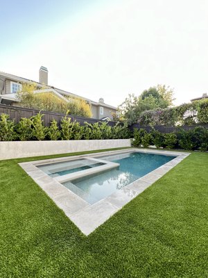 Corona Del Mar - Our customer was tired of their pool being dirty. We fixed his problem with this beautiful installation.