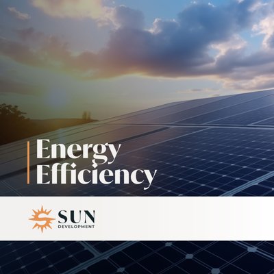 Energy Efficiency - Energy efficiency is about more than savings—it’s about comfort, performance, and making smart choices for your home’s future. At Sun Development, we specialize in integrated, high-impact upgrades that reduce waste, lower bills, and extend the life of your home. Whether you’re replacing your roof, installing solar panels, improving your HVAC system, or upgrading your windows, we make energy efficiency simple, accessible, and worth the investment.