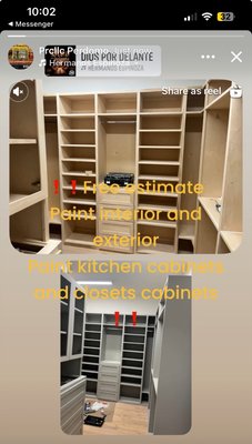 Mr.Perdomo Remodleing company - Free estimates
Paint interior and exterior
Paint kitchen cabinets
Sheetwork
Tape and float texture and etc Mr.Perdomo Remodleing company - Free estimates
Paint interior and exterior
Paint kitchen cabinets
Sheetwork
Tape and float texture and etc