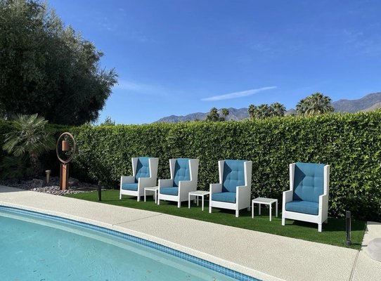 Poolside LIving - This re-upholstery project was done right before the summer season and will continue to shine poolside, it's natural habitat. Poolside LIving - This re-upholstery project was done right before the summer season and will continue to shine poolside, it's natural habitat.