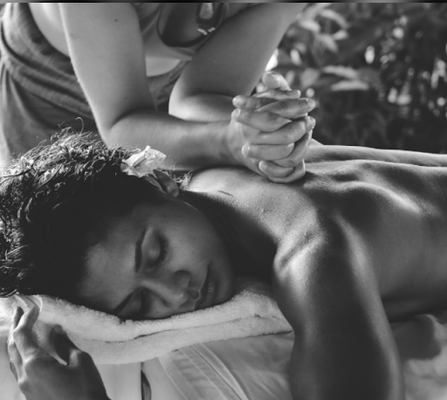 Swedish Massage - We use massage oils to facilitate smooth, gliding strokes across the entire body. Light pressure.