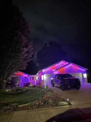 Christmas Light Installation - We install permanent and temporary Christmas lights!