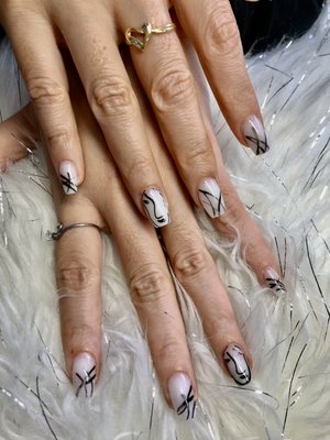 We do any types of nails - We specialist do Gx and pedicures and manicure We do any types of nails - We specialist do Gx and pedicures and manicure