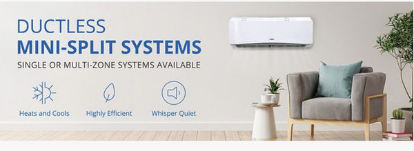 Single Zone Mini Splits - A Single Zone Mini Split HVAC system is an efficient and cost-effective way to control the temperature in a single room or area, such as an apartment, bedroom, or office space. This type of system features a compact outdoor unit and a sleek indoor unit, connected by a small conduit. Single Zone Mini Splits - A Single Zone Mini Split HVAC system is an efficient and cost-effective way to control the temperature in a single room or area, such as an apartment, bedroom, or office space. This type of system features a compact outdoor unit and a sleek indoor unit, connected by a small conduit.