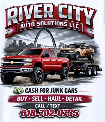 Cash for cars running or not!! - River City Auto Solutions LLC is your go-to for fast, legal, and free junk car removal in St. Louis & surrounding areas.
• Free towing for non-running or unwanted cars
• Cash paid on the spot
• Licensed & insured
• Immediate pickup available
How it works:
1. Message or call us with your car info
2. We confirm title & location
3. We tow & pay cash — no hassle, no waiting
Call 6187020735 Cash for cars running or not!! - River City Auto Solutions LLC is your go-to for fast, legal, and free junk car removal in St. Louis & surrounding areas.
• Free towing for non-running or unwanted cars
• Cash paid on the spot
• Licensed & insured
• Immediate pickup available
How it works:
1. Message or call us with your car info
2. We confirm title & location
3. We tow & pay cash — no hassle, no waiting
Call 6187020735