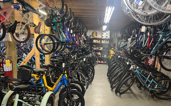 Shop E-Bike, E-Dirtbike, Bicycles and Accessories - Adam's Bicycle Shop, centrally located in New Lenox, IL, proudly stands as the go-to auto and bicycle repair and service shop since 2004. Serving the communities of Frankfort, Joliet, Manhattan, Mokena, New Lenox, and beyond, we specialize in automotive and bicycle repairs, bicycle parts, tune-ups, and much more. Our skilled team is committed to delivering expert service with a passion for keeping your wheels, whether big or small, turning smoothly. Explore our comprehensive solutions and experience the difference at Adam's Bicycle Shop in New Lenox today! Shop E-Bike, E-Dirtbike, Bicycles and Accessories - Adam's Bicycle Shop, centrally located in New Lenox, IL, proudly stands as the go-to auto and bicycle repair and service shop since 2004. Serving the communities of Frankfort, Joliet, Manhattan, Mokena, New Lenox, and beyond, we specialize in automotive and bicycle repairs, bicycle parts, tune-ups, and much more. Our skilled team is committed to delivering expert service with a passion for keeping your wheels, whether big or small, turning smoothly. Explore our comprehensive solutions and experience the difference at Adam's Bicycle Shop in New Lenox today!