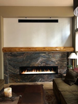 🔥 72 inch Linear Direct Vent Gas Fireplace Upgrade - These folks were so sad about the little fireplace with the weird TV spot next to it, so we brought new life to the space with a 72'' Linear Direct Vent Gas Fireplace (Heat & Glo Mezzo 72).
Now they love their living room with their inviting, beautiful fireplace. We did this whole project in about 1 week for about $20k. 🔥 72 inch Linear Direct Vent Gas Fireplace Upgrade - These folks were so sad about the little fireplace with the weird TV spot next to it, so we brought new life to the space with a 72'' Linear Direct Vent Gas Fireplace (Heat & Glo Mezzo 72).
Now they love their living room with their inviting, beautiful fireplace. We did this whole project in about 1 week for about $20k.