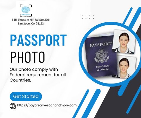 We offered Passport Photo - $20 for passport photo of two. We make sure your photo is in Federal Compliance. We also offered all countries compliance. We offered Passport Photo - $20 for passport photo of two. We make sure your photo is in Federal Compliance. We also offered all countries compliance.