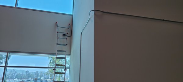 Warehouse security cameras and WiFi - While opening a new warehouse to expand their distribution, this client called on Green Shield Technology to install whole warehouse WiFi and security cameras for the exterior of the building as well as cameras to monitor employees for insurance and liability purposes on the interior of the warehouse.