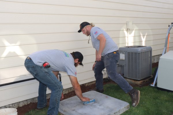 Cummins Whole Home Generator in Mount Angel - When the power goes out, costly repairs can be needed. To ensure their home stayed powered on all year round, this homeowner chose to contact John's. We use both our plumbing and electrical divisions to get the generator in place, hooked up, and fully functioning.