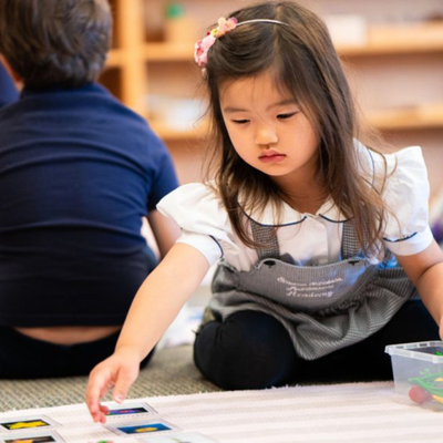Child-Guided, Hands-On Montessori Learning - "Our Montessori program focuses on child-guided, hands-on learning that builds independence, confidence, and a lifelong love of learning. Unlike traditional preschool, Montessori classrooms encourage children to explore at their own pace through sensorial activities, practical life skills, and purposeful play. This approach helps children develop focus, responsibility, and a strong sense of community. Rooted in the Montessori philosophy, our program nurtures curiosity, self-discovery, respect for others, and a love for the natural world. To learn more about our Montessori program, schedule a tour or give us a call today! " Child-Guided, Hands-On Montessori Learning - "Our Montessori program focuses on child-guided, hands-on learning that builds independence, confidence, and a lifelong love of learning. Unlike traditional preschool, Montessori classrooms encourage children to explore at their own pace through sensorial activities, practical life skills, and purposeful play. This approach helps children develop focus, responsibility, and a strong sense of community. Rooted in the Montessori philosophy, our program nurtures curiosity, self-discovery, respect for others, and a love for the natural world. To learn more about our Montessori program, schedule a tour or give us a call today! "