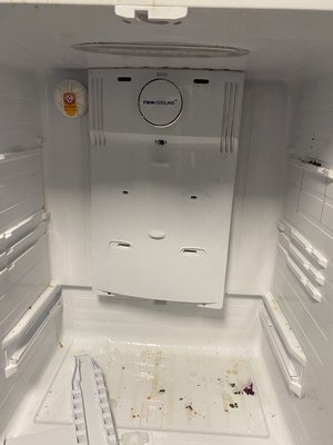 Refrigerator Repair - Our technician replaced the defrost system, ensuring proper cooling and preventing ice buildup for reliable refrigerator performance.