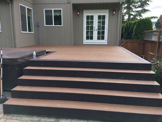 Custom decking - This is one of our custom decking ! Custom decking - This is one of our custom decking !