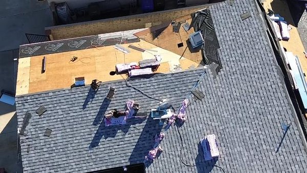 Asphalt Shingle Roof Replacement (In Progress) - This project involved a full residential asphalt shingle roof replacement in Los Angeles, CA. The scope of work included removing the existing roofing system, exposing the roof deck, and preparing the surface for a new, long-lasting installation.
Our team inspected the roof deck, replaced compromised sections as needed, and installed protective underlayment to ensure proper waterproofing. High-quality asphalt shingles were then installed with precise alignment, proper ventilation placement, and clean transitions around roof penetrations.
The project demonstrates CoStar Roofing Inc’s attention to detail, safety standards, and commitment to delivering durable roofing systems designed for long-term performance and protection in Southern California conditions. Asphalt Shingle Roof Replacement (In Progress) - This project involved a full residential asphalt shingle roof replacement in Los Angeles, CA. The scope of work included removing the existing roofing system, exposing the roof deck, and preparing the surface for a new, long-lasting installation.
Our team inspected the roof deck, replaced compromised sections as needed, and installed protective underlayment to ensure proper waterproofing. High-quality asphalt shingles were then installed with precise alignment, proper ventilation placement, and clean transitions around roof penetrations.
The project demonstrates CoStar Roofing Inc’s attention to detail, safety standards, and commitment to delivering durable roofing systems designed for long-term performance and protection in Southern California conditions.