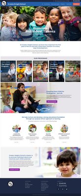 Greater Heights School - Greater Heights School came to us in need of a new website and increased online visibility. We created a new website for them and developed an SEO Strategy to get them moving up the search engines locally. Greater Heights School - Greater Heights School came to us in need of a new website and increased online visibility. We created a new website for them and developed an SEO Strategy to get them moving up the search engines locally.