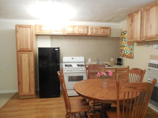 Kitchen remodel 2020, 70 year old apartment to new. - Tore out a bathroom and put a kitchen in. Updated another bathroom. Minimal cost.
