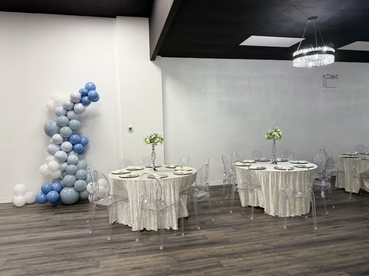 Styled for Baby Shower - The Venue was decorated for a Baby Shower at My Lux Venue. It was an unforgettable experience! Styled for Baby Shower - The Venue was decorated for a Baby Shower at My Lux Venue. It was an unforgettable experience!
