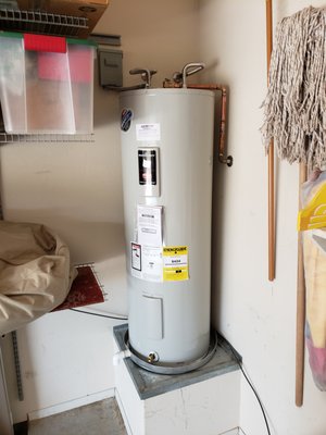 some samples of electric heater installs - Not every electric heater requires a pan or a disconnect, it deprnds on the location of the heater and the breakers that turn the power off to the heater. some samples of electric heater installs - Not every electric heater requires a pan or a disconnect, it deprnds on the location of the heater and the breakers that turn the power off to the heater.